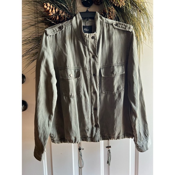Womens Military style light weight Collins Pine Sage Green Jacket by Rai… - Picture 3 of 15